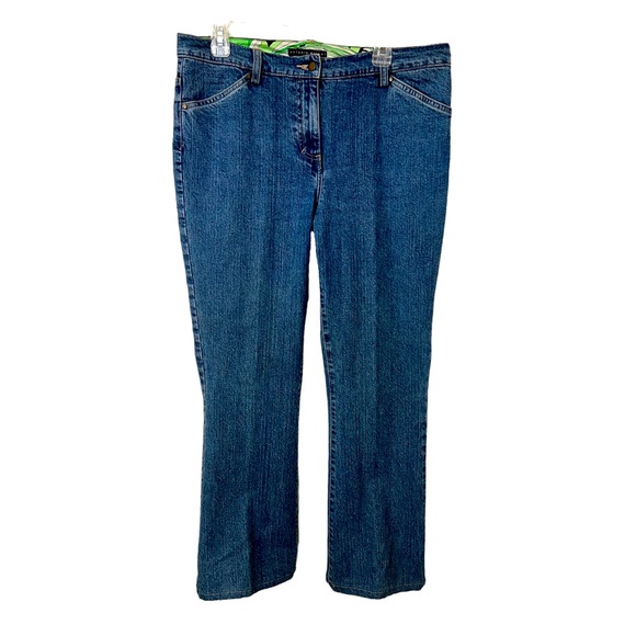ANTONIO MELANI Denim - Antonio Melani Ladys Boot Cut Jeans 98% Cotton 2% Spandex. Beautiful Fad…